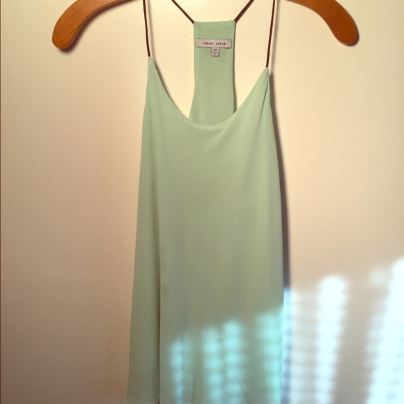 Mint Green Flow Top - Picture 1 of 4