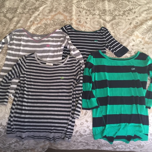 4 Gilly Hicks Shirts