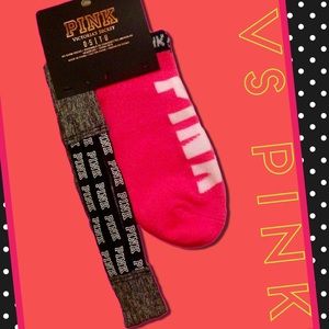 🆕VS PINK Sock & Headband Set