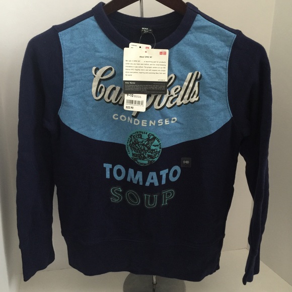 Uniqlo Kids SPRZ NY sweat pullover Andy Warhol