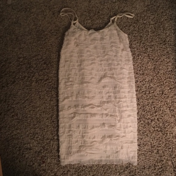 Free people ruffled mini dress