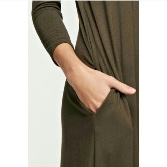 Olive swing dress - Picture 4 of 4