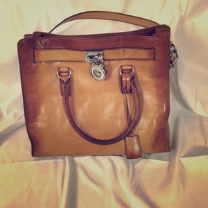 Cognac Michael Kors Handbag
