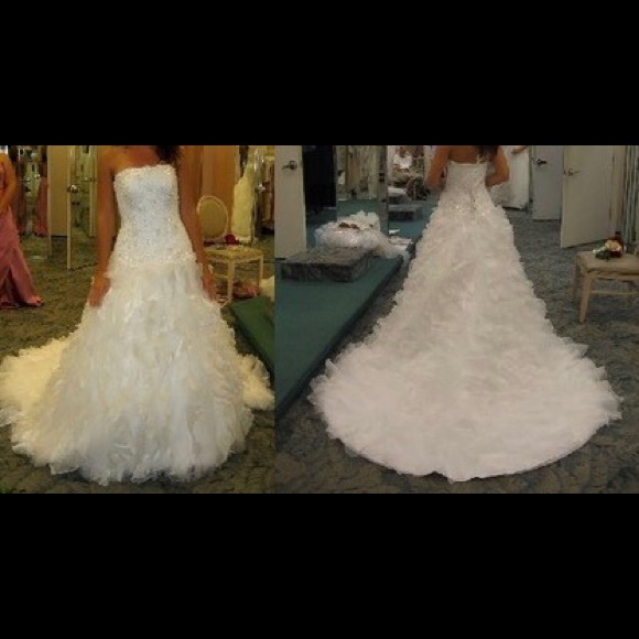 Beautiful Monique Luo wedding dress