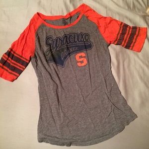 Syracuse Orange 1/4 Sleeve Top