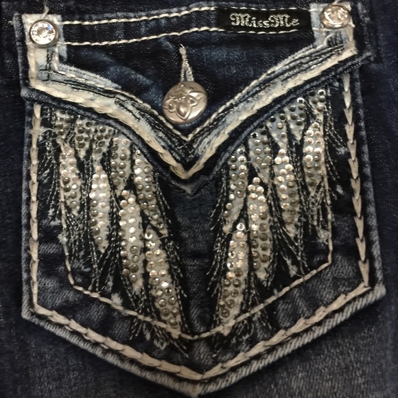Miss Me Women's Blue Jeans Skinny SZ 25 * 30