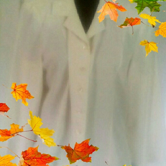 Cream long sleeve blouse (FINAL PRICE)