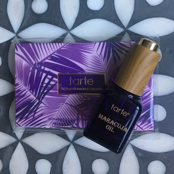 Tarte maracuja oil & Not so Slick absorbing papers