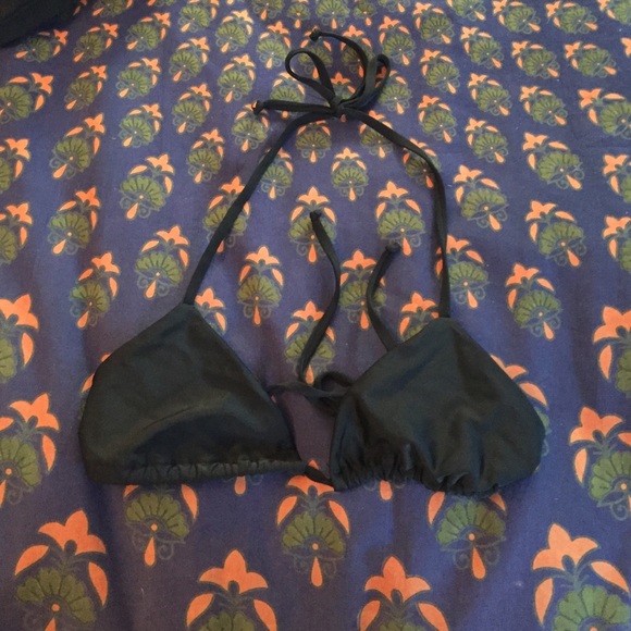 Black Triangle Bikini Top - Picture 1 of 1