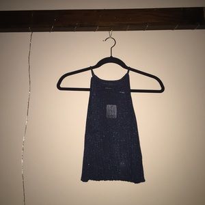 Kimchi blue sparkly halter top