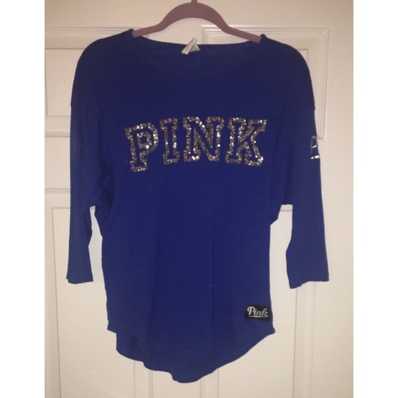 VS Pink Embellished Top