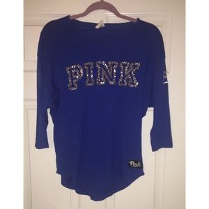 VS Pink Embellished Top