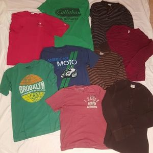 9 Men's shirts!