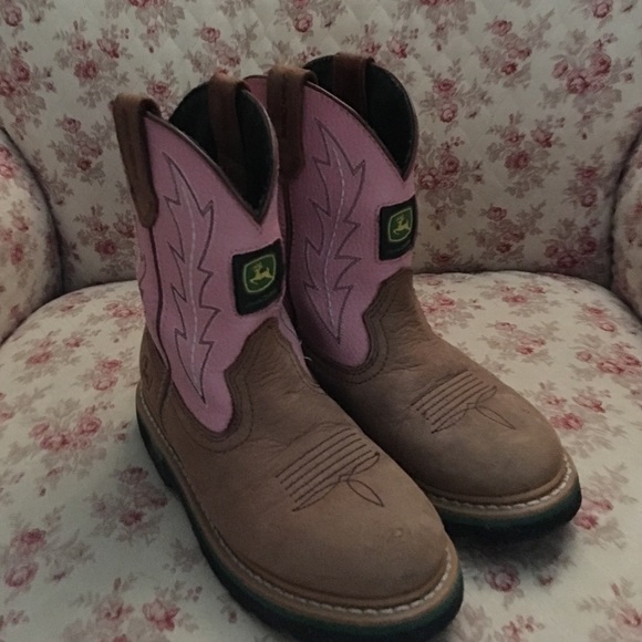 John Deere girls boots