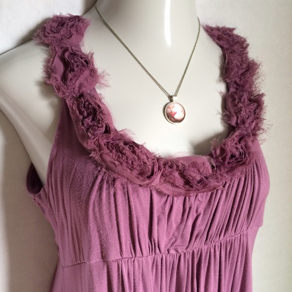 Forever 21 Dresses & Skirts - Forever 21 tank dress w/ chiffon rosettes