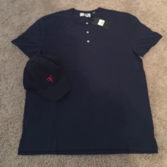 Five Four navy T-shirt