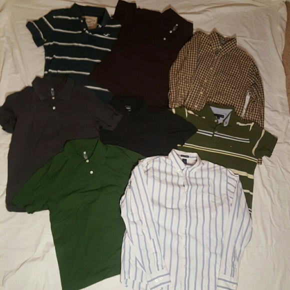8 Men's Shirts!