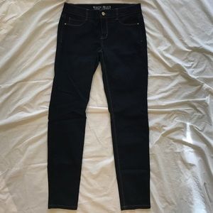 White House Black Market far wash legging jeans S