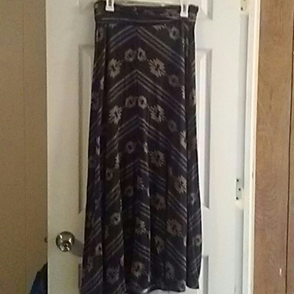 Floor length skirt