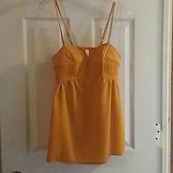 Yellow tank top