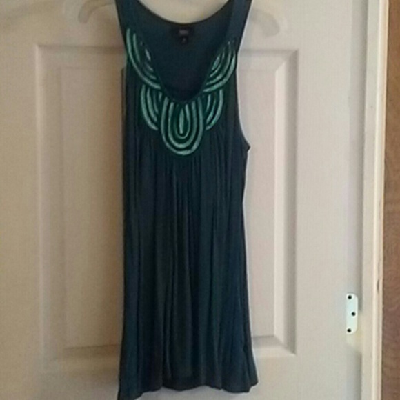 Dark green tank top
