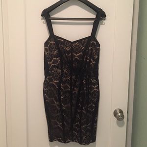 Black Lace Rag & Bone mini dress