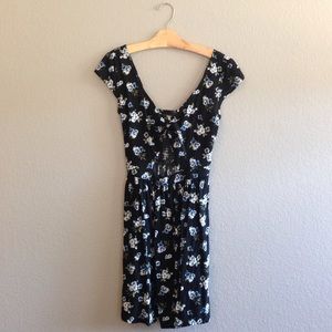 90s Cutout Skater Dress . by Hollister . sz M