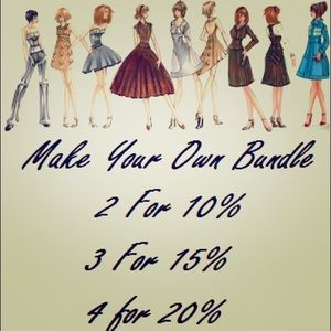 Make your own bundle ladies!