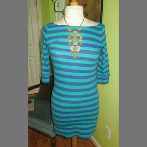 Flirty Lilly Pulitzer Striped Dress - Size X Small - image 1