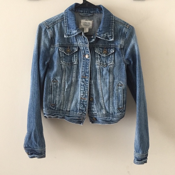 Distressed Denim Jacket