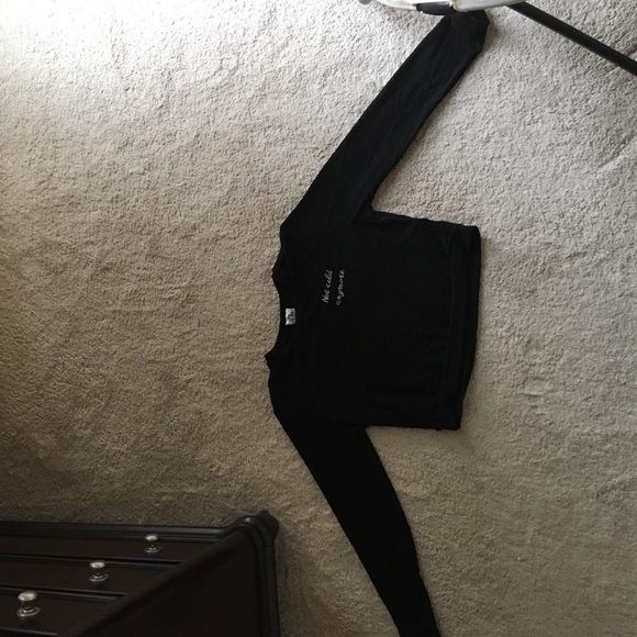 🍂'Not Cold Anymore🍂 Sweater Crop Top - Picture 4 of 4