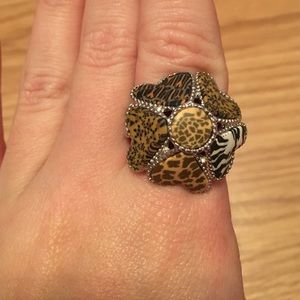 Animal Print Stretch Ring