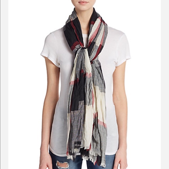 New Steve Madden Boxy Plaid Scarf!