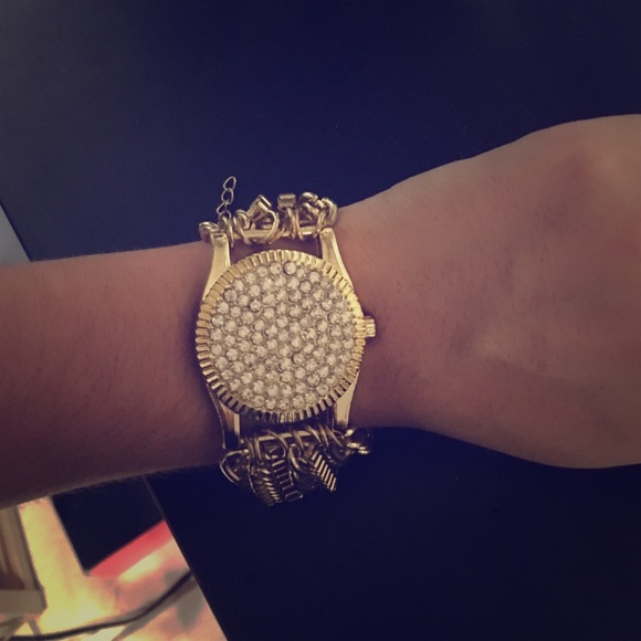 Gold Chunky Bracelet