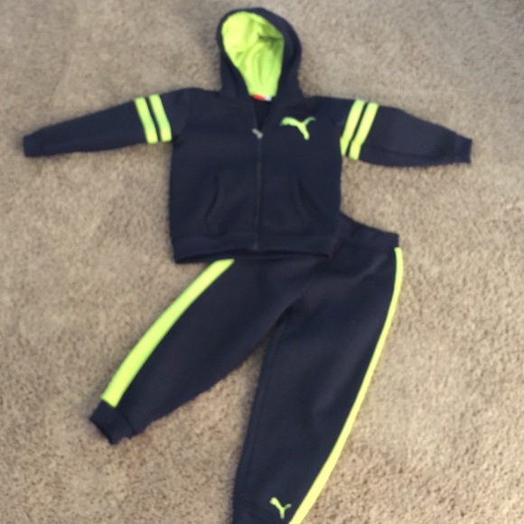 Puma size 6 matching jogger set