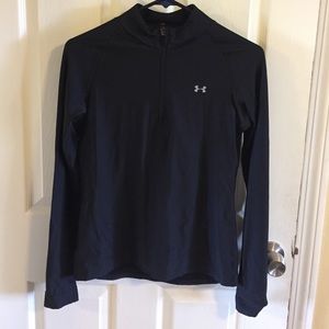 Under Armour zip-up workout shirt