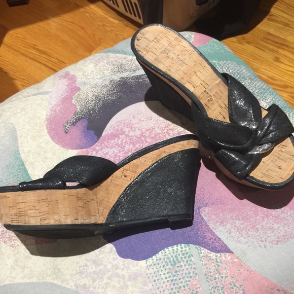 Guess wedge sandals. Size 8