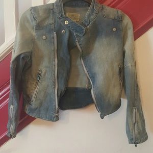 Polo Ralph Lauren girls moto denim jacket