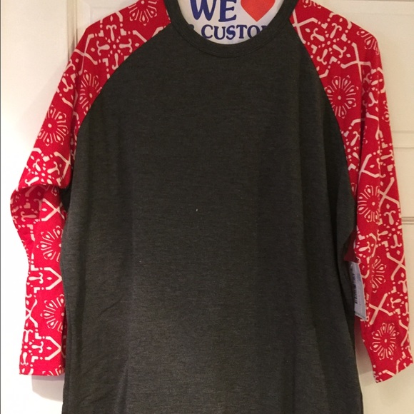 LuLaRoe Randy; 3/4 length sleeves