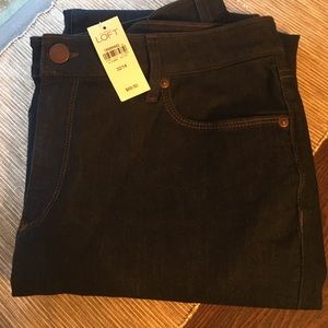 Ann Taylor loft curvy and straight jeans