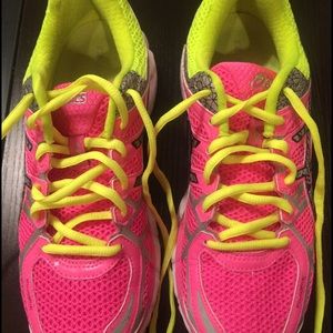Brand new hot pink Asics!