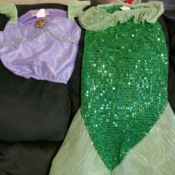 Ariel mermaid Disney costume size 4/5