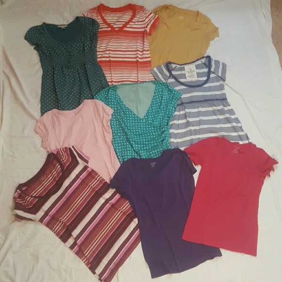 DONATING SOON! Bundle & offer! 9 t-shirts