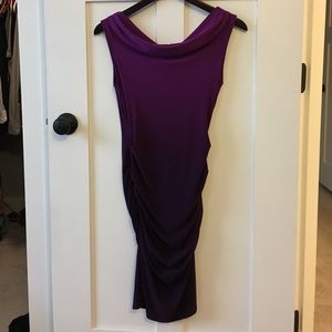 Purple ombré dress