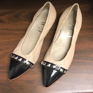 Attilio Giusti Leombruni Pyramid Stud Pointy Toe