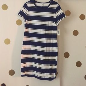 Stripe t shirt dress!