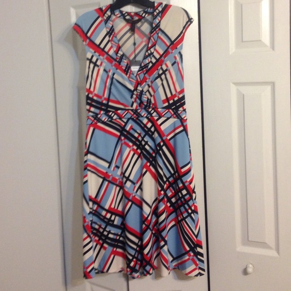NWT BCBG MaxAzria summer dress Sz M 4 July Dress!!