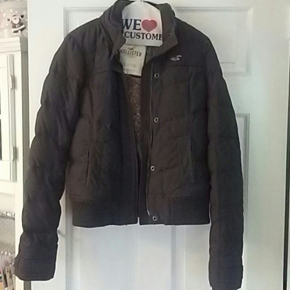 Hollister down filled jacket