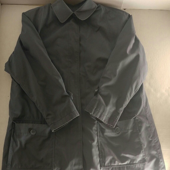 Navy London Fog Coat