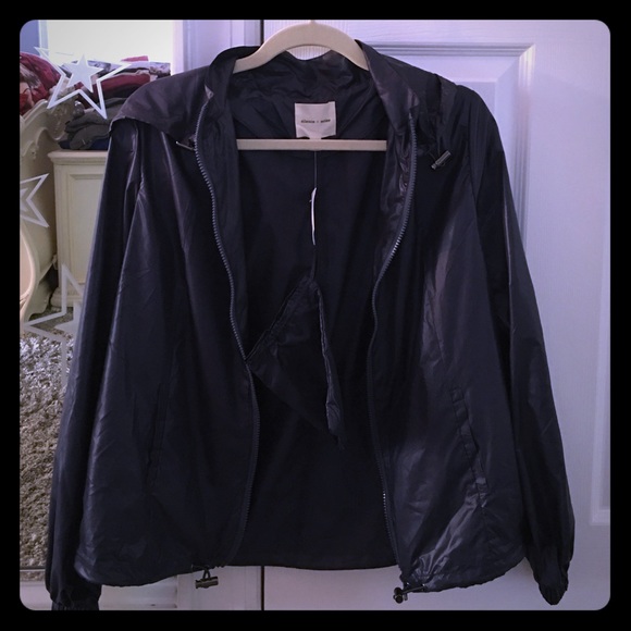 NAVY/MARIN WIND BREAKER by silence + noise